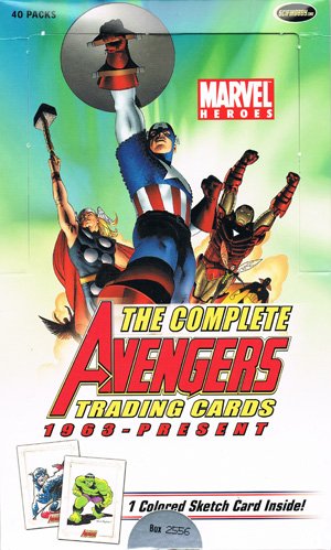 Rittenhouse Archives The Complete Avengers 1963-Present   Unopened Box
