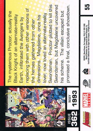 Rittenhouse Archives The Complete Avengers 1963-Present Base Card 55 
