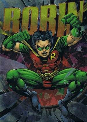 SkyBox DC Legends Hard Hitters Card H-8 Robin