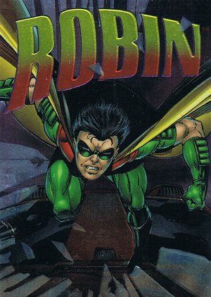 SkyBox DC Legends Hard Hitters Card H-17 Robin