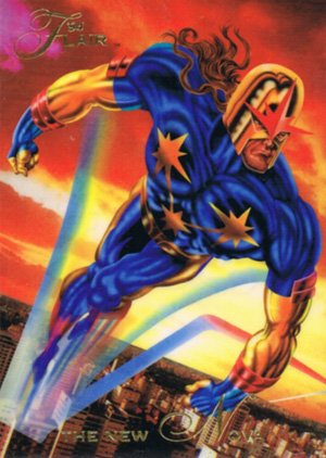 Fleer Marvel Annual Flair '94 Base Card 73 The New Nova