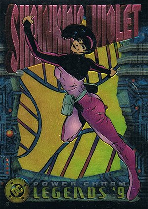 SkyBox DC Legends Base Card 134 Shrinking Violet