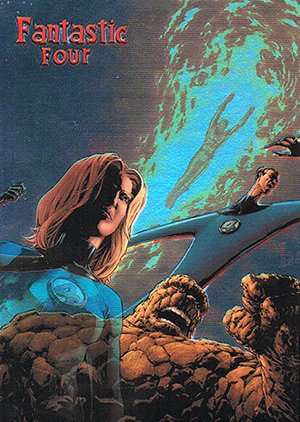 Rittenhouse Archives Fantastic Four Archives Ready for Action Card A10 Fantastic Four #515