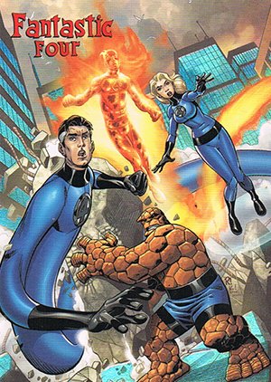 Rittenhouse Archives Fantastic Four Archives Ready for Action Card A12 Fantastic Four #517