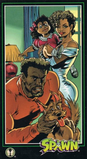 Image/Wildstorm Spawn Base Card 14 A Loving Family