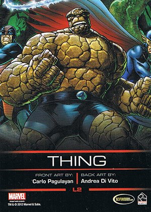 Rittenhouse Archives Legends of Marvel Thing L2 