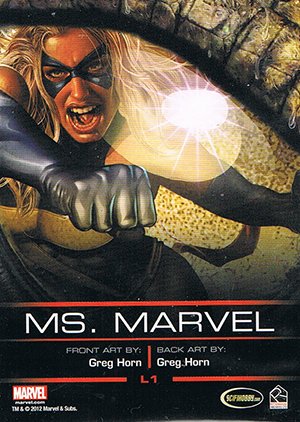Rittenhouse Archives Legends of Marvel Ms. Marvel L1 