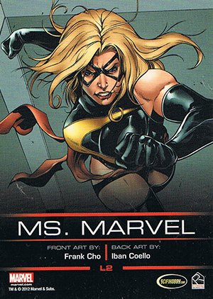 Rittenhouse Archives Legends of Marvel Ms. Marvel L2 