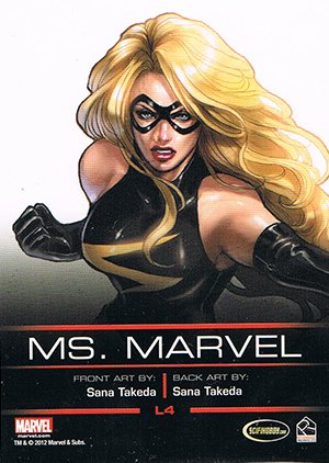 Rittenhouse Archives Legends of Marvel Ms. Marvel L4 