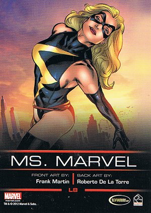 Rittenhouse Archives Legends of Marvel Ms. Marvel L8 