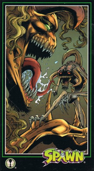 Image/Wildstorm Spawn Base Card 23 In the Hand of an Angry Master