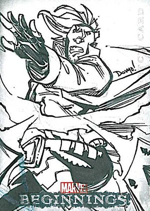 Upper Deck Marvel Beginnings Series II Sketch Card  Dominike Stanton