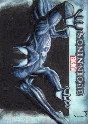 Upper Deck Marvel Beginnings Series II Sketch Card  Edward Cherniga