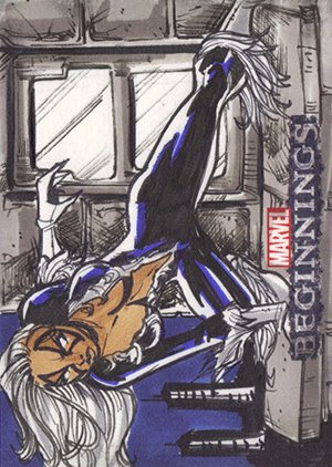 Upper Deck Marvel Beginnings Series II Sketch Card  Michael Duron