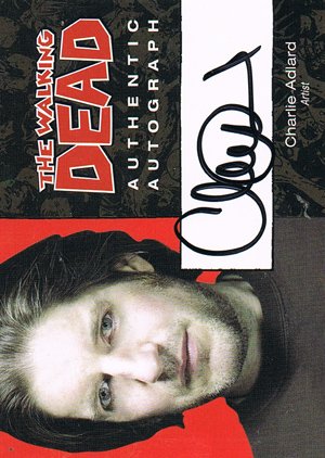 Cryptozoic The Walking Dead Comic Book Autograph Card A2 Charlie Adlard
