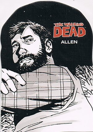 Cryptozoic The Walking Dead Comic Book Killed-in-Action Card KIA2 Allen