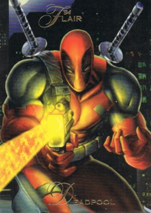 Fleer Marvel Annual Flair '94 Base Card 78 Deadpool