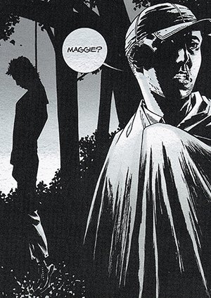 Cryptozoic The Walking Dead Comic Book Parallel Card 24 Domestic Problems