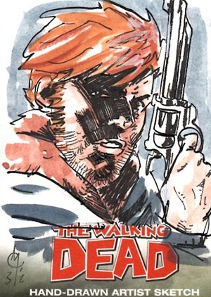Cryptozoic The Walking Dead Comic Book Sketch Card  Clayton McCormack