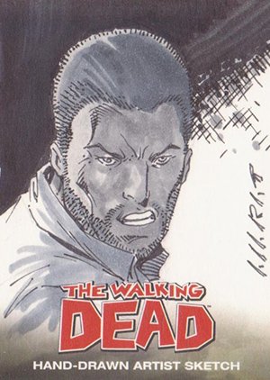 Cryptozoic The Walking Dead Comic Book Sketch Card  Marat Mychaels