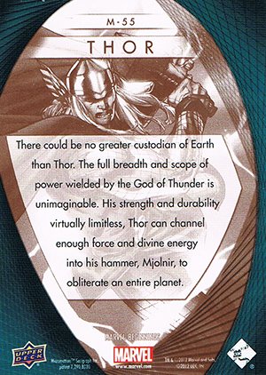 Upper Deck Marvel Beginnings Series II Marvel Prime Micromotion Card M-55 Thor