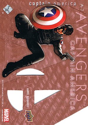 Upper Deck Marvel Beginnings Series II Die-Cut Avengers Card A-7 Captain America