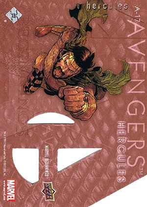 Upper Deck Marvel Beginnings Series II Die-Cut Avengers Card A-17 Hercules