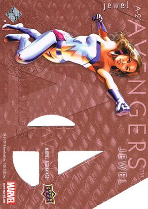 Upper Deck Marvel Beginnings Series II Die-Cut Avengers Card A-21 Jewel
