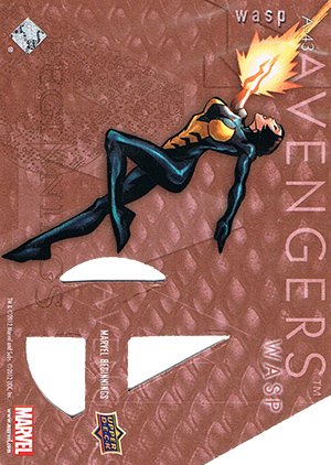 Upper Deck Marvel Beginnings Series II Die-Cut Avengers Card A-43 Wasp