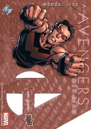 Upper Deck Marvel Beginnings Series II Die-Cut Avengers Card A-45 Wonder Man