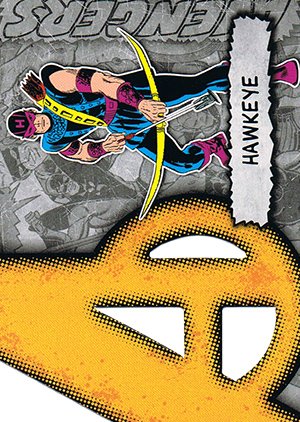 Upper Deck Marvel Beginnings Series II Die-Cut Avengers Card A-15 Hawkeye