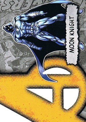 Upper Deck Marvel Beginnings Series II Die-Cut Avengers Card A-26 Moon Knight