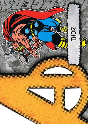 Upper Deck Marvel Beginnings Series II Die-Cut Avengers Card A-38 Thor
