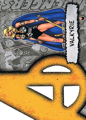 Upper Deck Marvel Beginnings Series II Die-Cut Avengers Card A-40 Valkyrie