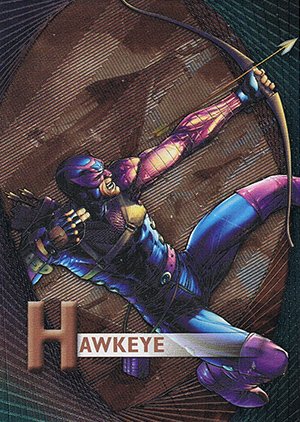 Upper Deck Marvel Beginnings Series II Marvel Prime Micromotion Card M-21 Hawkeye