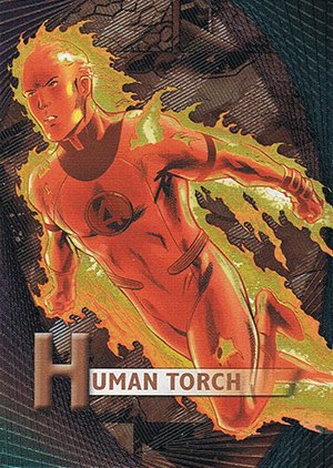Upper Deck Marvel Beginnings Series II Marvel Prime Micromotion Card M-24 Human Torch