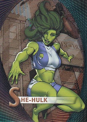 Upper Deck Marvel Beginnings Series II Marvel Prime Micromotion Card M-47 She-Hulk