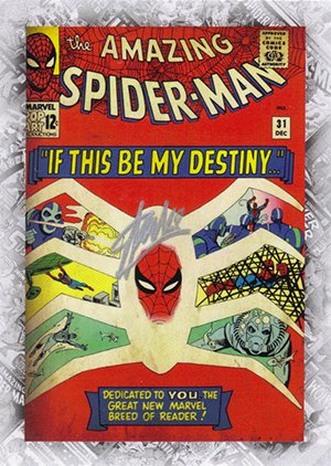 Upper Deck Marvel Beginnings Series II Break Through Autograph Card B-71 The Amazing Spider-Man #31