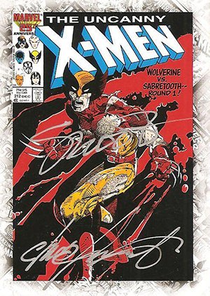 Upper Deck Marvel Beginnings Series II Break Through Autograph Card B-68 Uncanny X-Men #212