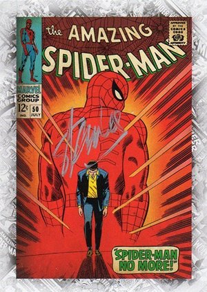 Upper Deck Marvel Beginnings Series II Break Through Autograph Card B-60 The Amazing Spider-Man #50
