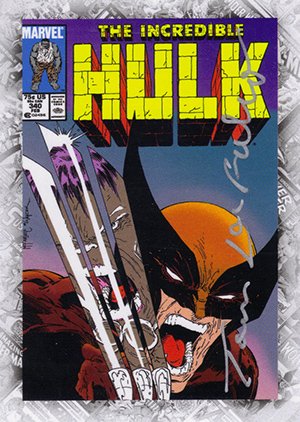 Upper Deck Marvel Beginnings Series II Break Through Autograph Card B-58 The Incredible Hulk Vol.2 #340