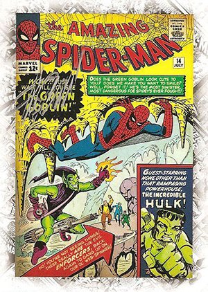Upper Deck Marvel Beginnings Series II Break Through Autograph Card B-54 The Amazing Spider-Man #14