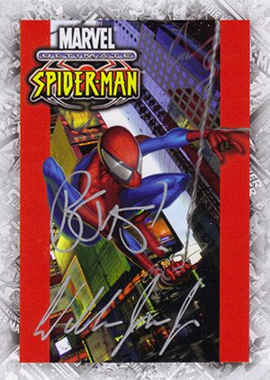Upper Deck Marvel Beginnings Series II Break Through Autograph Card B-48 Ultimate Spider-Man #1