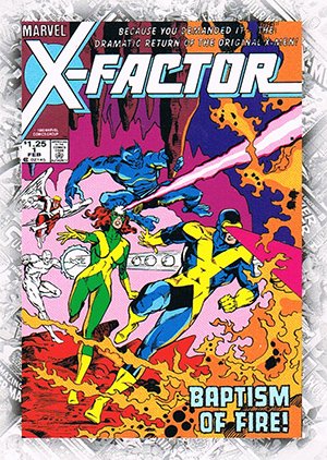 Upper Deck Marvel Beginnings Series II Break Through Card B-67 X-Factor #1