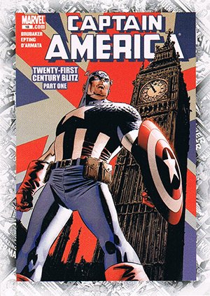 Upper Deck Marvel Beginnings Series II Break Through Card B-81 Captain America Vol.5 #18