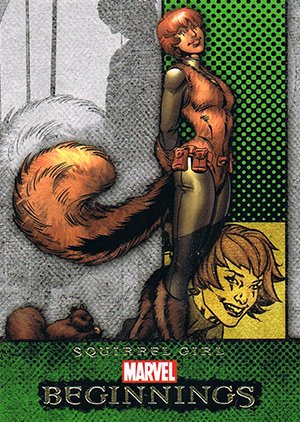 Upper Deck Marvel Beginnings Series II Base Card 190 Squirrel Girl