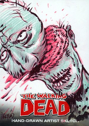 Cryptozoic The Walking Dead Comic Book Sketch Card  Michael Maglio