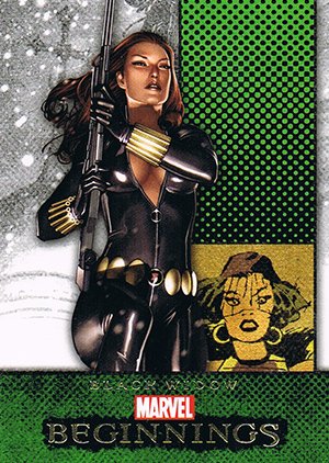 Upper Deck Marvel Beginnings Series II Base Card 211 Black Widow