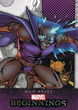 Upper Deck Marvel Beginnings Series II Base Card 215 Man-Beast