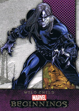 Upper Deck Marvel Beginnings Series II Base Card 251 Wild Child